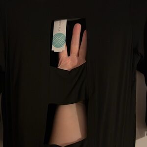 NWT Open Back 3/4 Sleeve